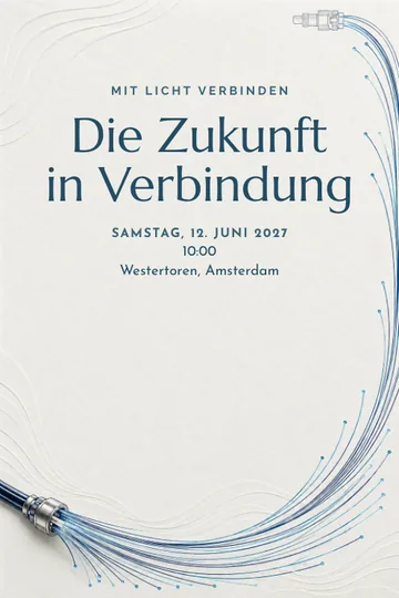 Einladung mit dem Design Mit Licht verbinden