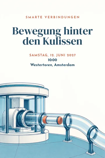Einladung mit dem Design Smarte Verbindungen