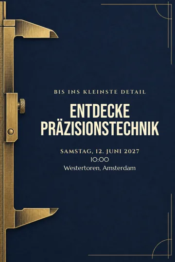 Einladung mit dem Design Bis ins kleinste Detail