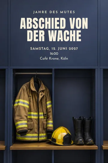 Einladung mit dem Design Jahre des Mutes