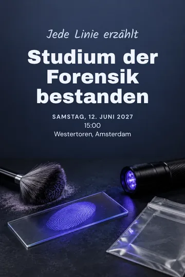 Einladung mit dem Design Jede Linie erzählt