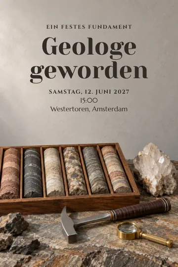 Einladung mit dem Design Schichten des Wissens
