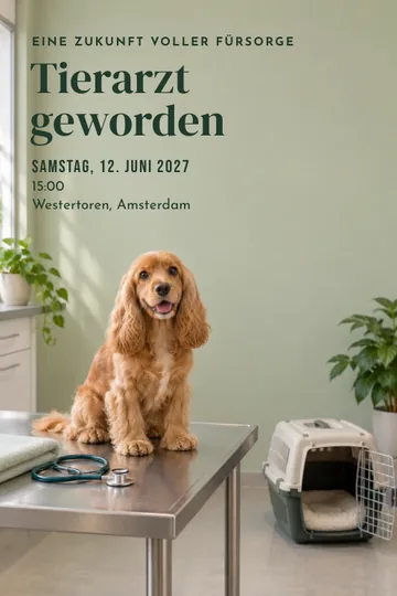 Einladung mit dem Design Für jedes Leben sorgen