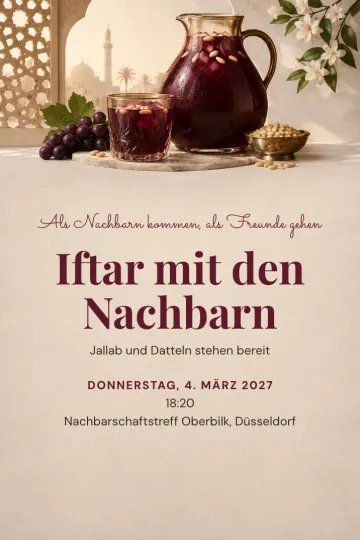 Einladung Feiertage, Design Krug Jallab